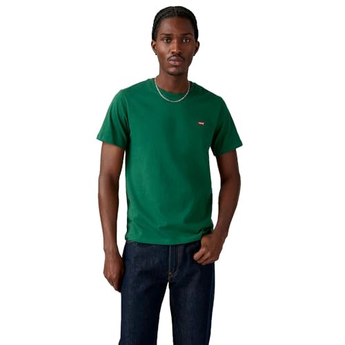 Thumbnail 4 de Levi's Camiseta para Hombre SS Original Housemark tee Logo Core Chesthit, Gris Oscuro, M