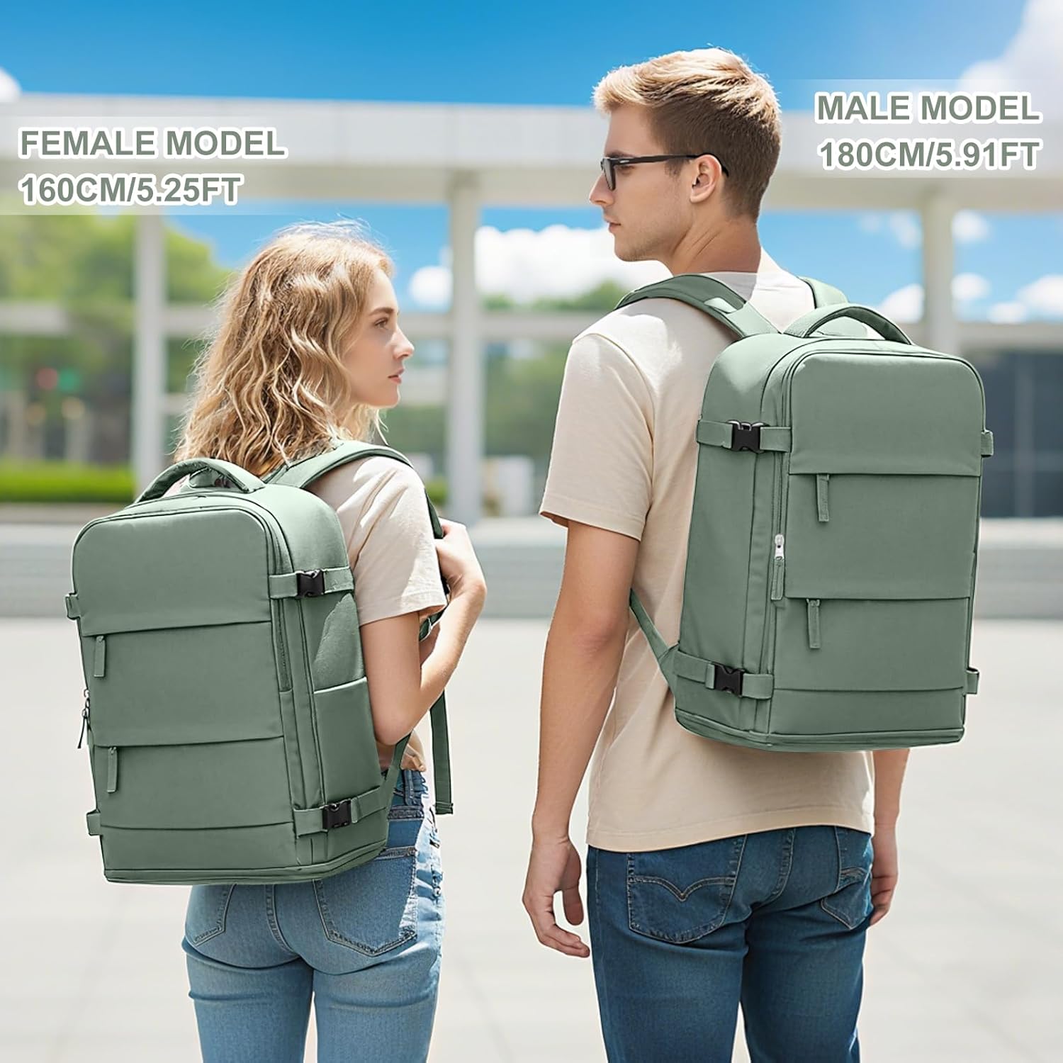 Detalle de coowoz Travel Backpack 25L