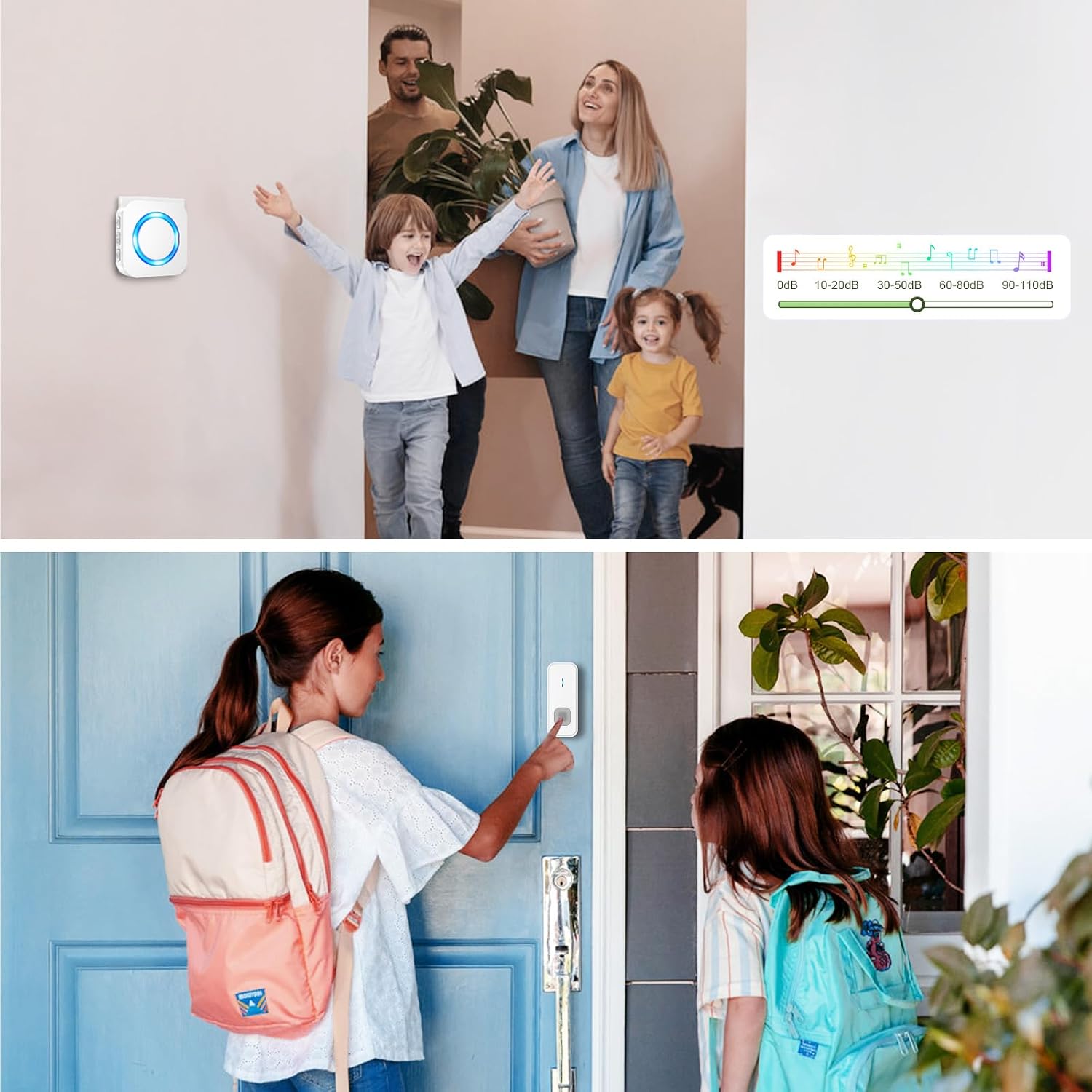 Thumbnail 5 de SURFOU Wireless Doorbell 1300ft range ๐ข