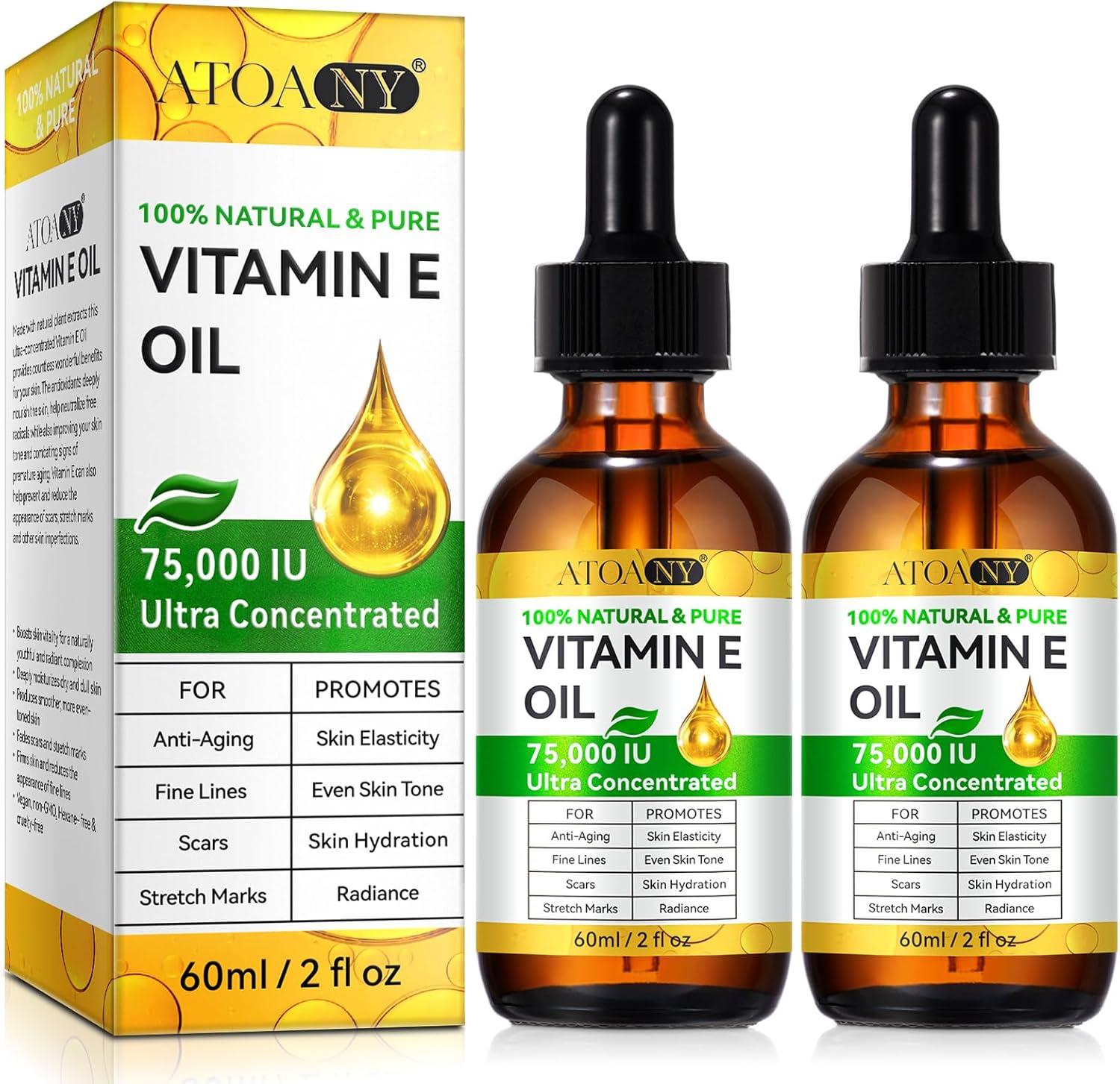 Thumbnail 6 de Aceite de Vitamina E 75.000 IU 60 ml para piel y cabello