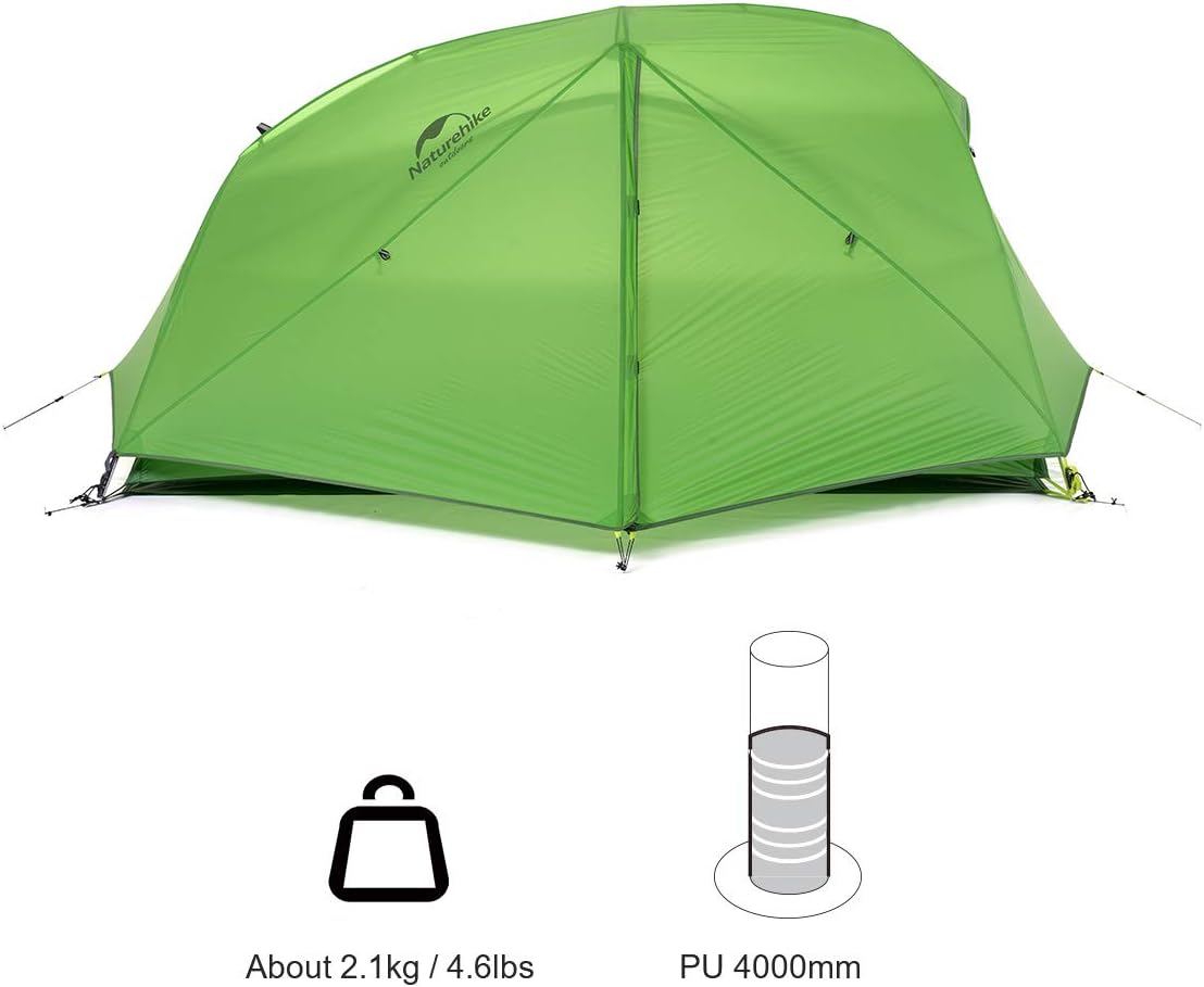 Thumbnail 4 de Naturehike Star-River: Tenda da trekking impermeabile a doppio strato per 2 persone