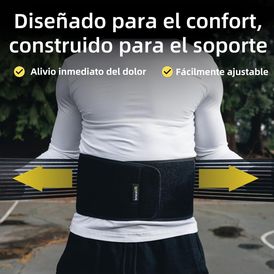 Thumbnail 2 de BraceUP Faja Lumbar XXL 110–130 cm