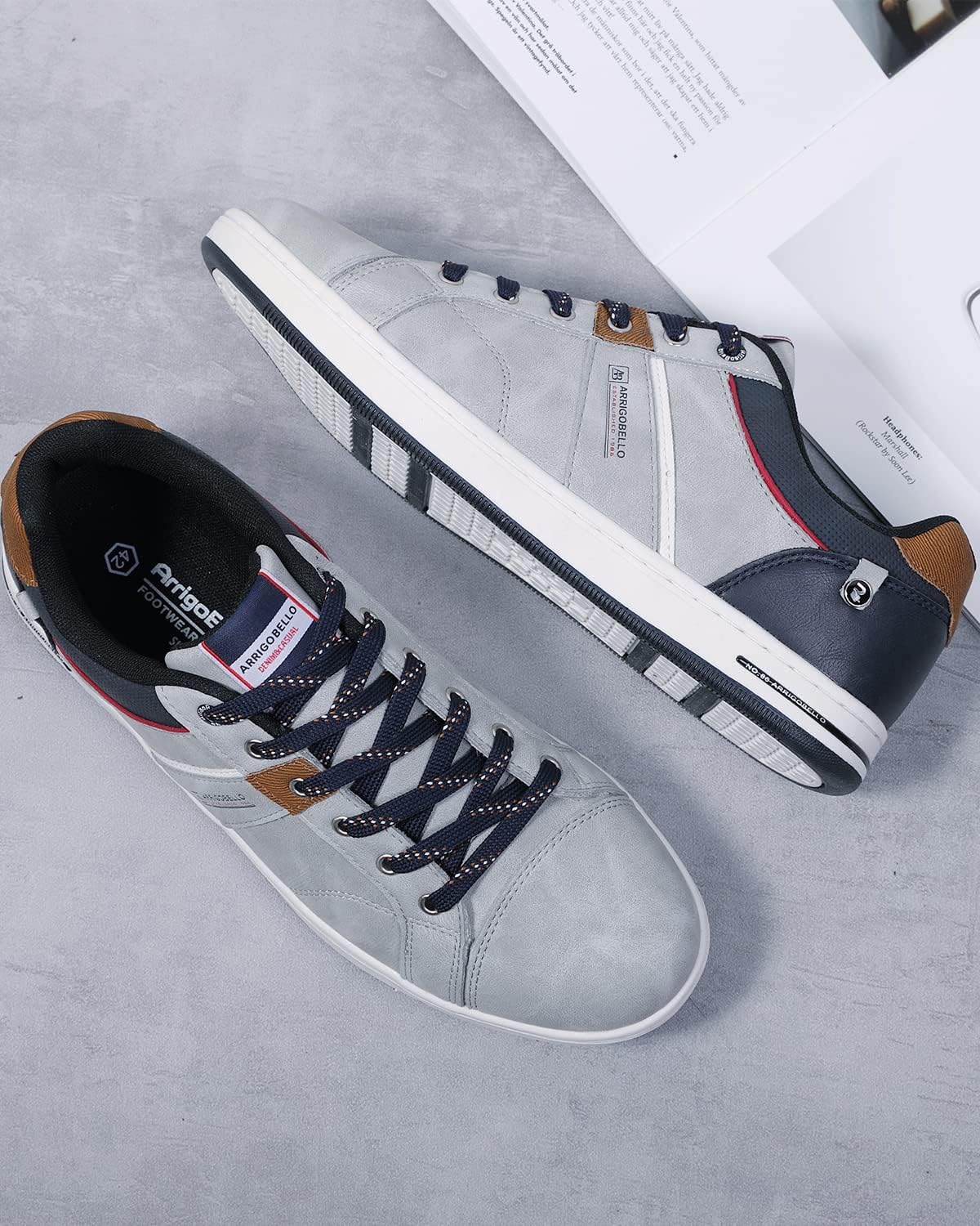 Detalle de Arrigo Bello Sneakers Uomo Comfort
