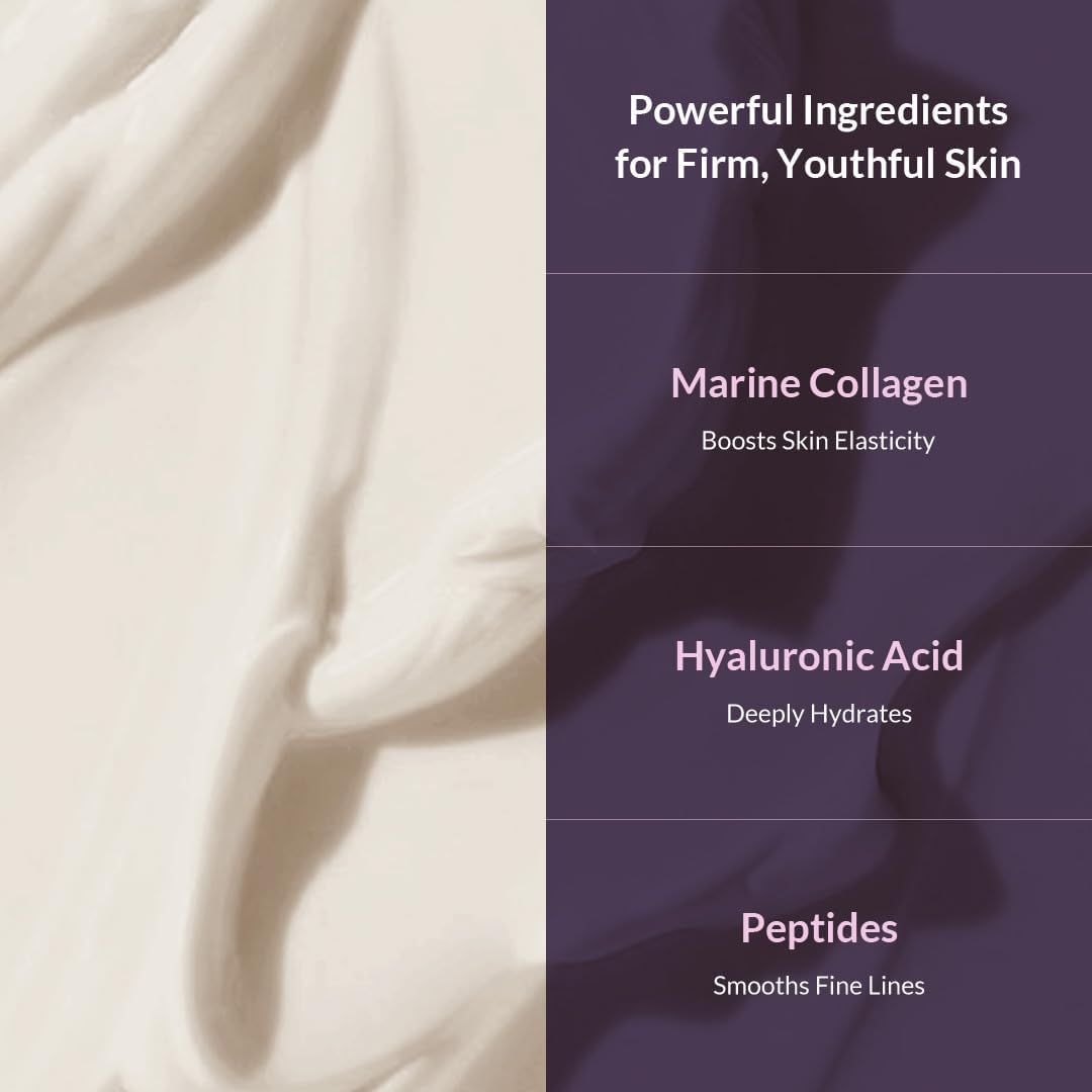 Thumbnail 3 de [MIZON] Collagen Power Firming Enriched Cream (50ml) – Marine Collagen & Adenosine moisturiser for firmer-looking skin