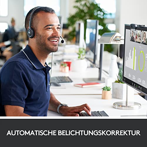 Detalle 2 de Logitech C270 Webcam (Schwarz) – kompakte HD-Videoqualität für Alltag & Co