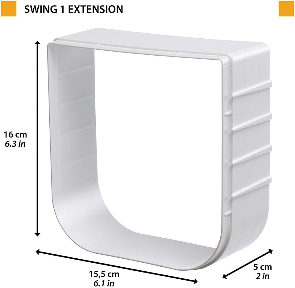 Detalle 2 de Ferplast Extension chatière 15,5 cm 🐾