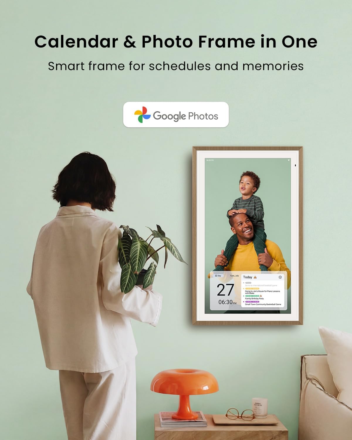 Thumbnail 6 de Apolosign 27-inch Digital Calendar: Dual Mode Smart Wall Planner