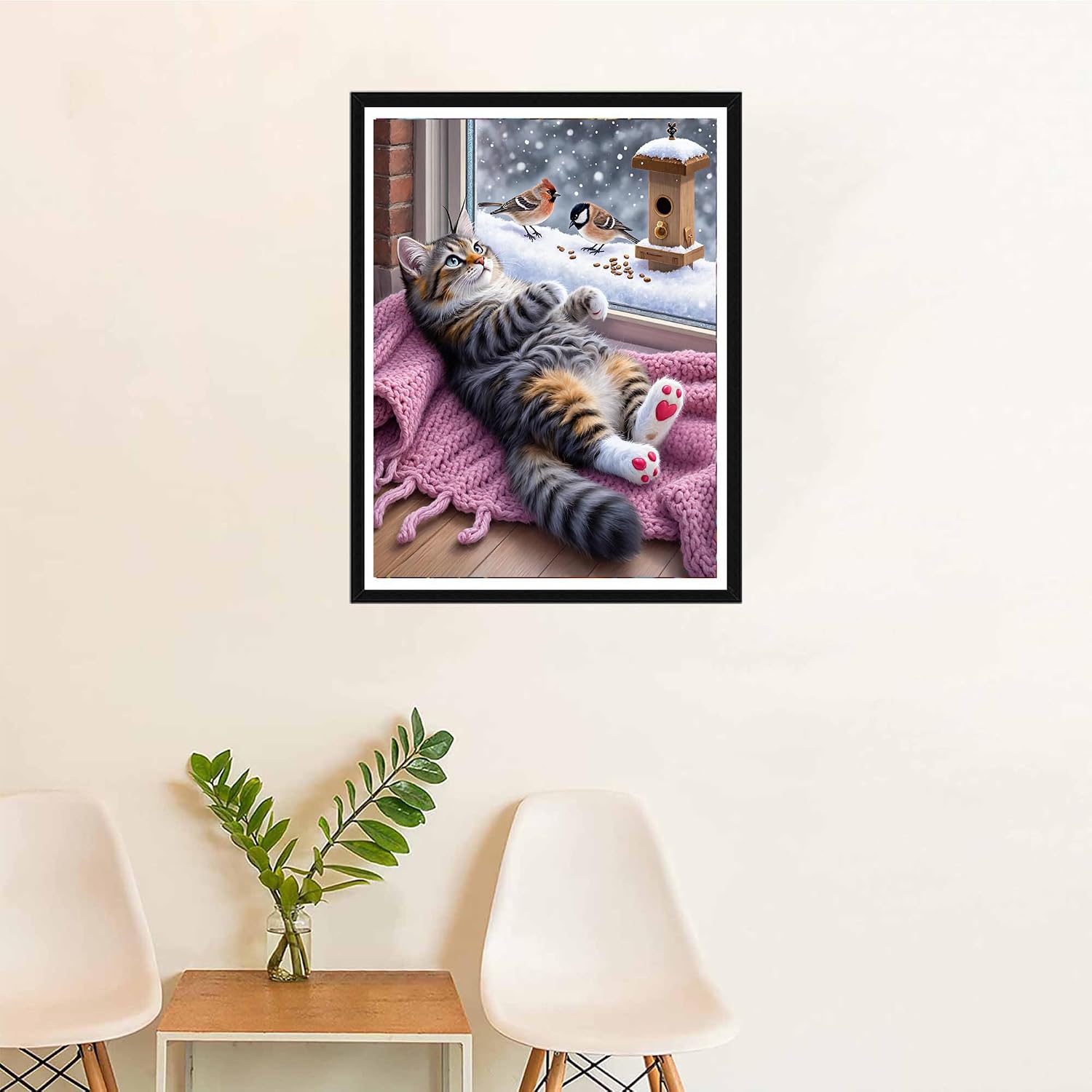 Detalle de SKRYUIE Diamond Painting Kit, 12x16 Inch