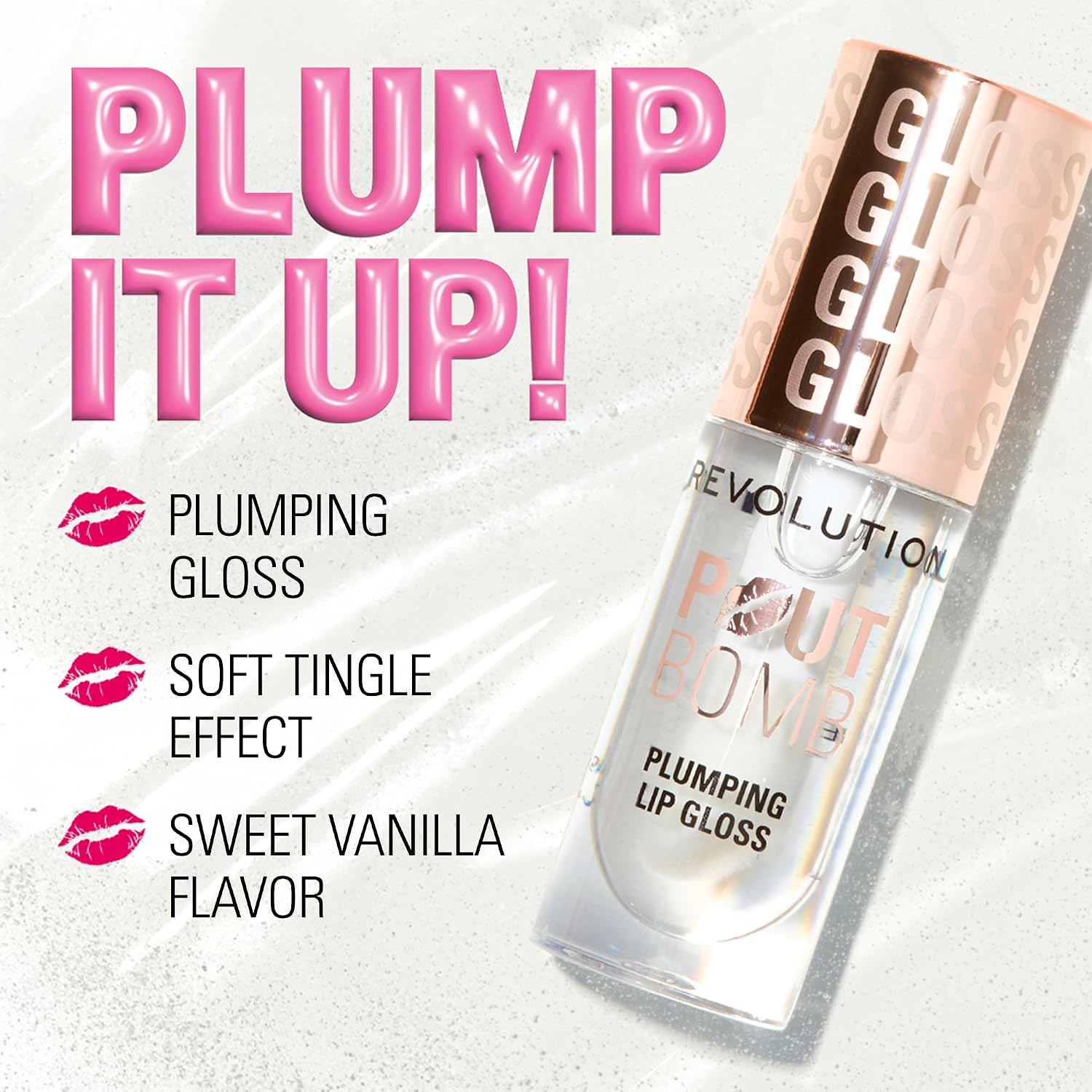 Detalle de Revolution Pout Bomb Gloss 0.15 fl oz 💄