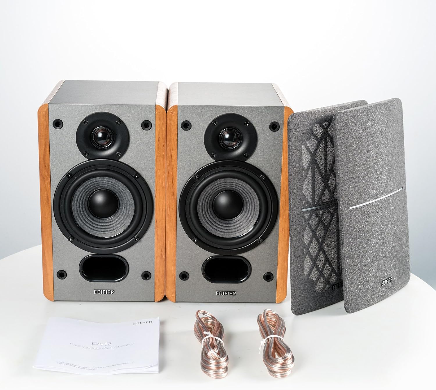 Detalle 1 de Edifier P12 Passives Regallautsprecher-Set