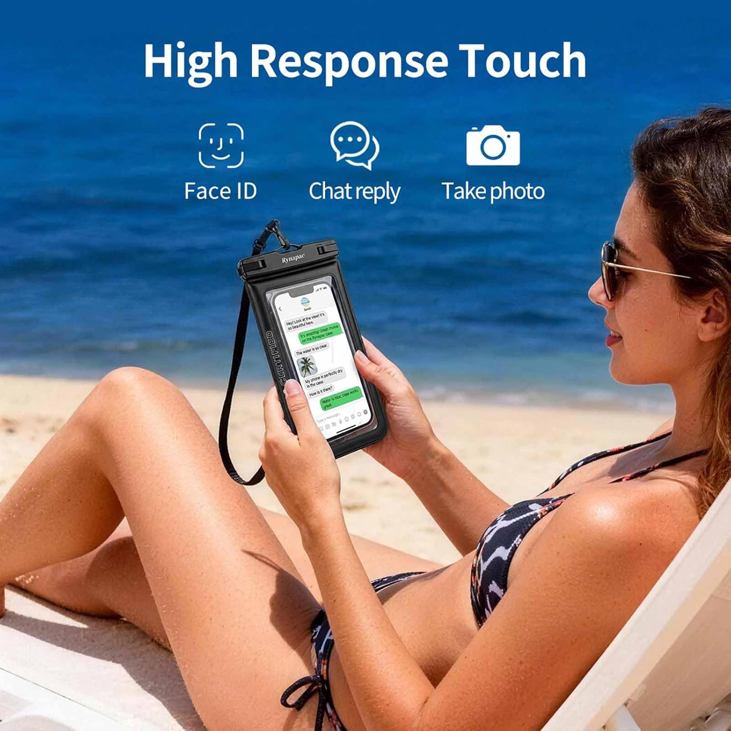 Detalle 1 de Waterproof Phone Pouch, up to 9.0 inches