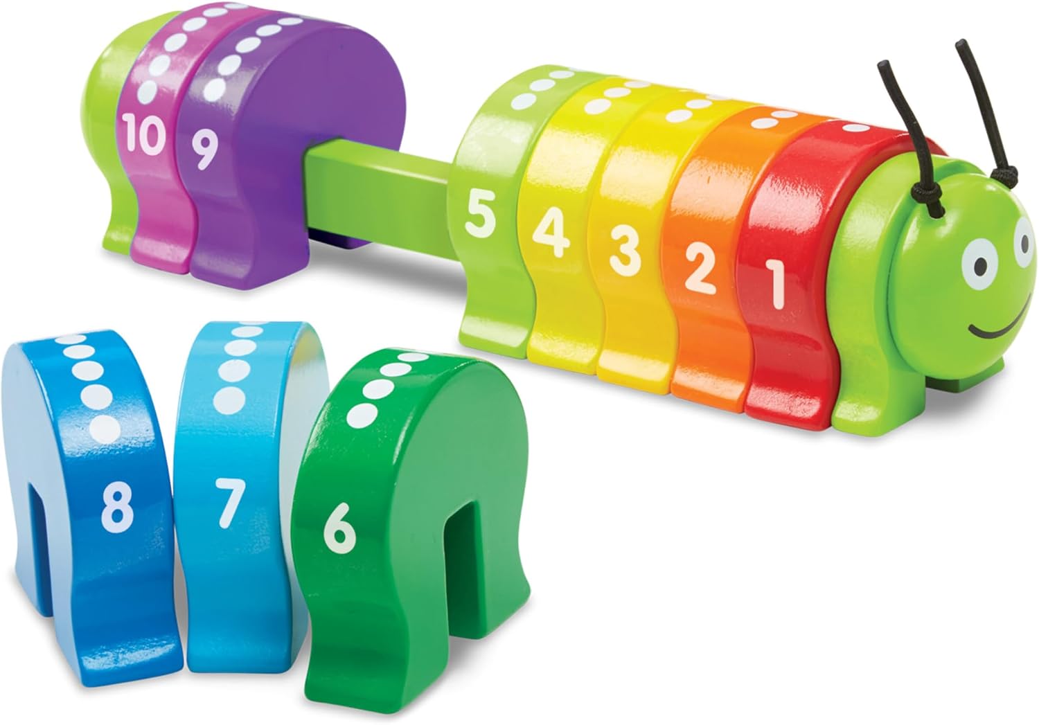 Detalle de Melissa & Doug Counting Caterpillar 10 segments