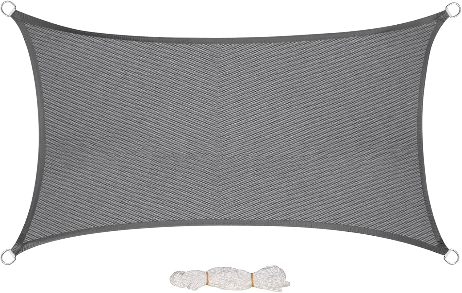 WOLTU Vela Ombreggiante 2x3m in PES 160 g/m² con rivestimento PU – Protezione solare e pioggia per giardino
