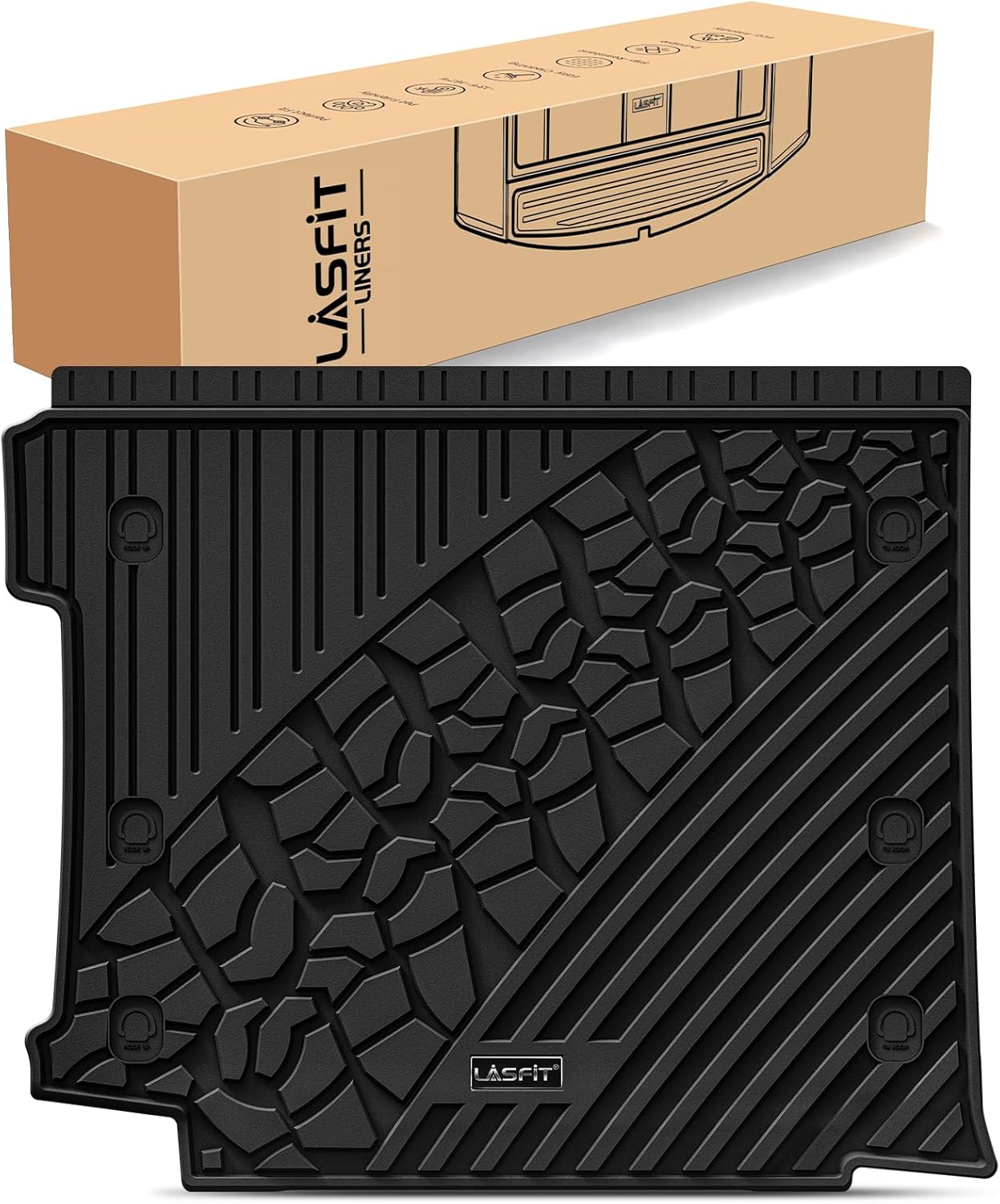 Detalle de LASFIT Cargo Mat for Jeep Wrangler JL
