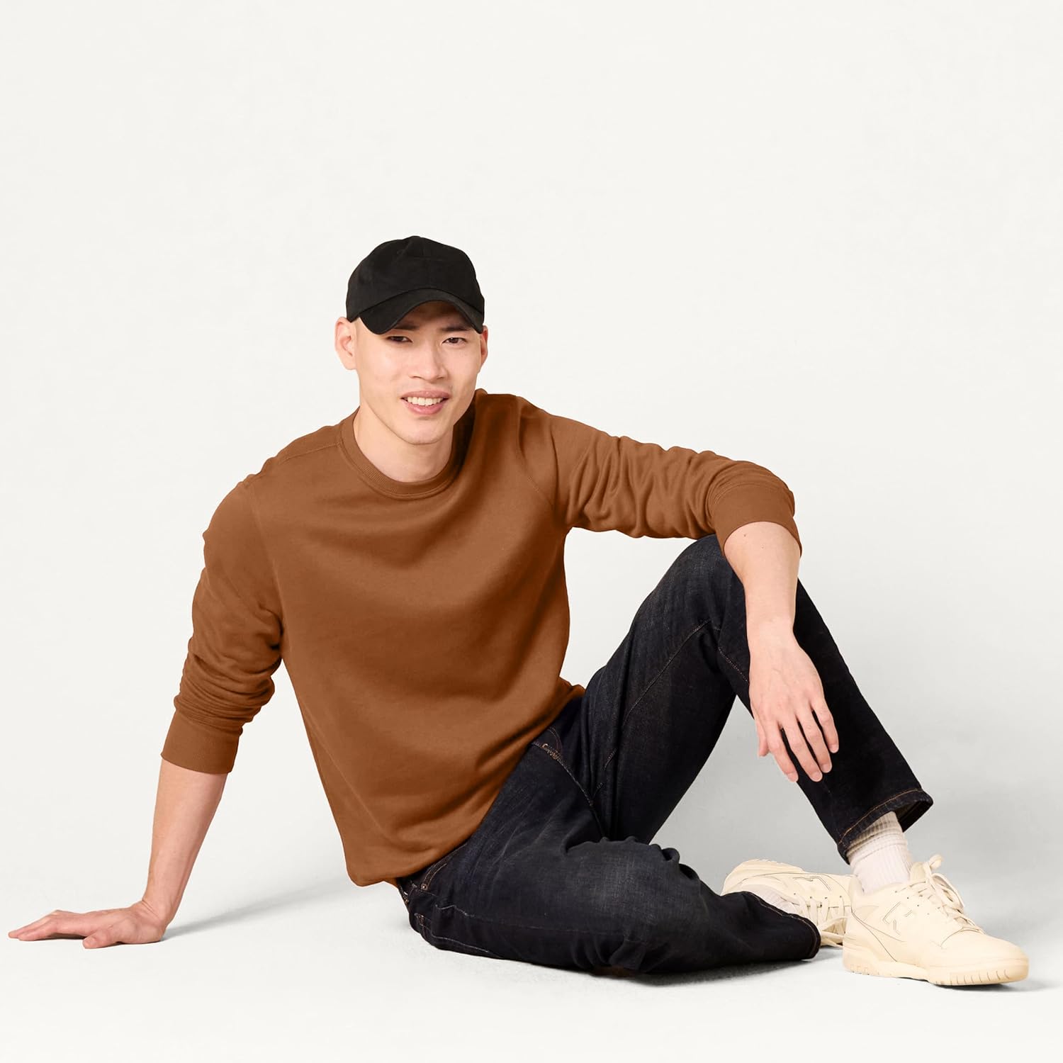 Thumbnail 4 de Amazon Essentials Homme sweat-shirt col rond en polaire (grandes tailles disponibles)