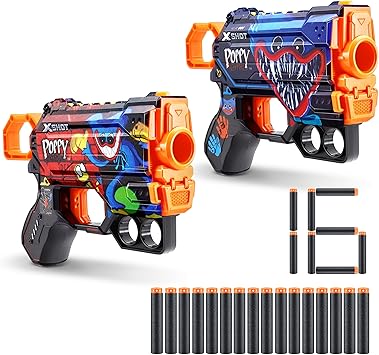 X-Shot Skins Menace Poppy Playtime - Lanzadores de Dardos 🎯