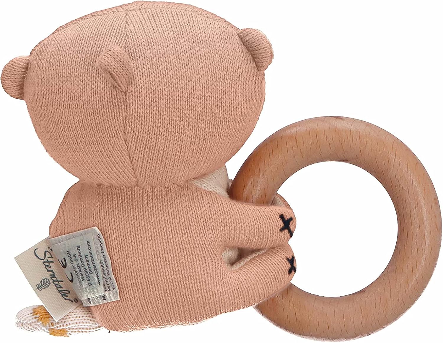 Detalle 2 de Sonajero de Madera Otti 🧸 Natural y Seguro