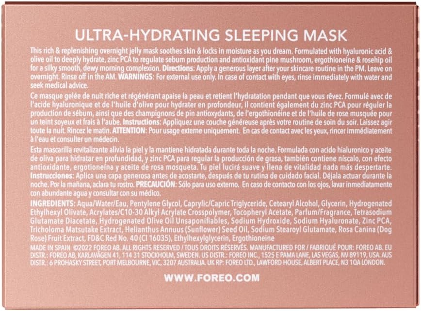 Thumbnail 7 de FOREO SUPERCHARGED Mascarilla Nocturna Hialurónico 🌙