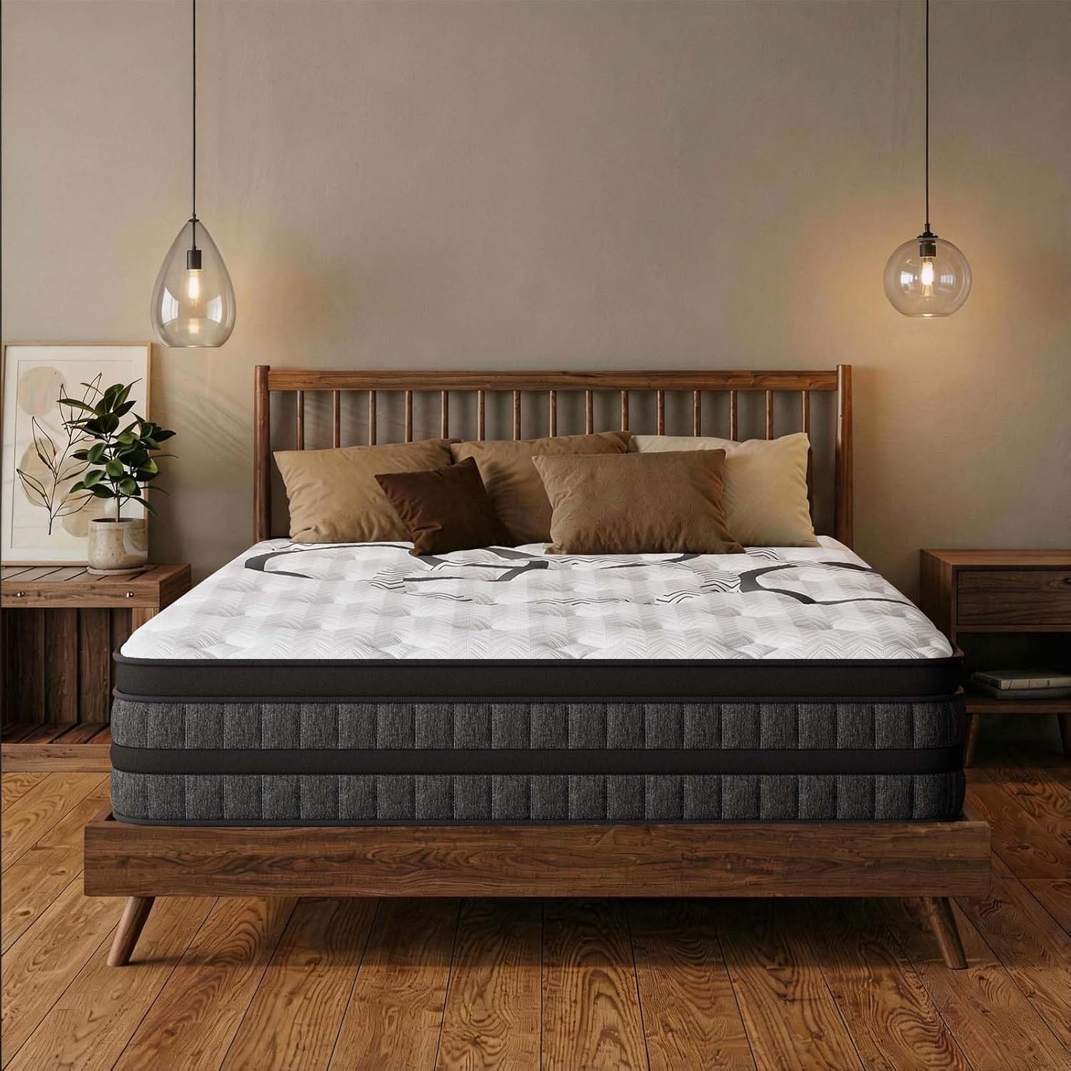 Detalle de Luxysea Hybrid Mattress 12-Inch