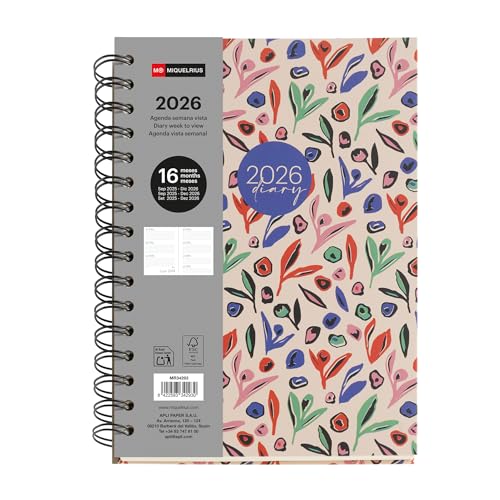 Thumbnail 2 de Miquelrius Agenda 2026 A5+ — Planificador semanal 16 meses