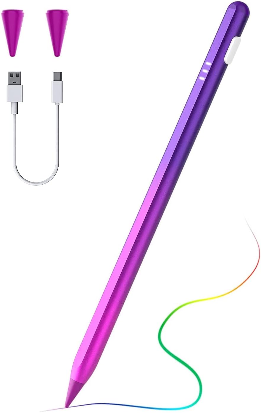 Detalle de TiMOVO Stylus Pen for iPad (Apple Pencil 2nd Gen) – Palm Rejection, Tilt, Magnetic Clip, No Bluetooth