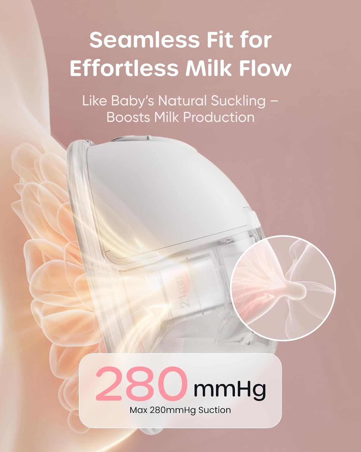 Thumbnail 1 de Nuliie S32 Hands-Free Wearable Breast Pump (2 Packs, Purple) – Compact, Quiet and Easy to Clean