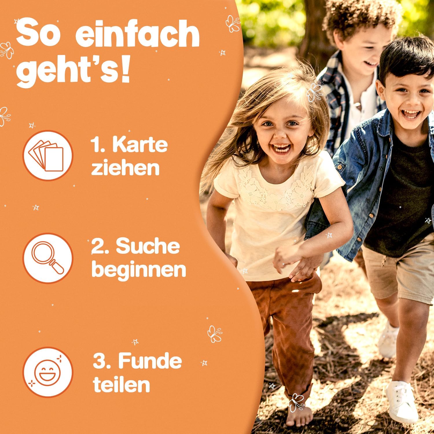 Detalle 2 de MUTKIND® 50 Entdeckerkarten für Kinder