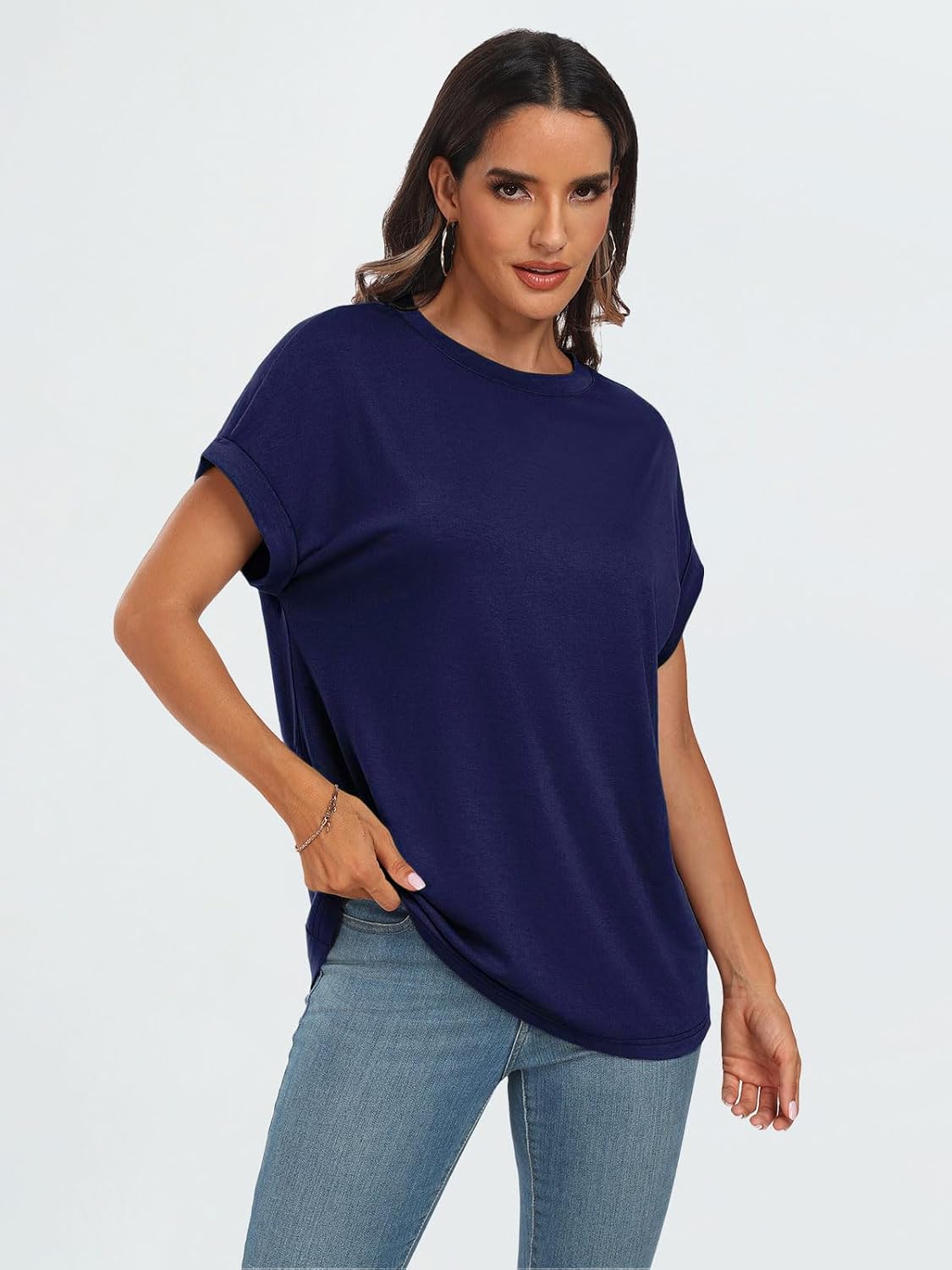 Detalle de Cuptacc Tshirt Oversize Sommer Damen