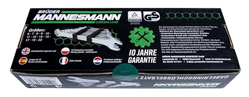Thumbnail 4 de Mannesmann M19652: Juego de llaves combinadas DIN 3113, 6–22 mm (12 piezas)