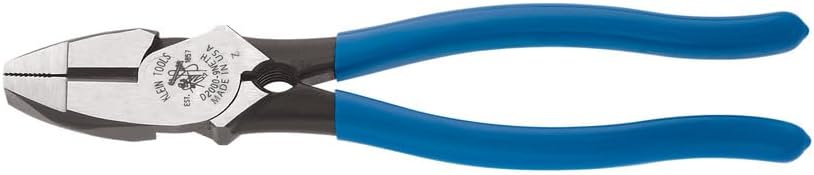 Detalle 2 de Klein Tools D20009NEGLW: Pinza tagliacavi ad alta leva e impugnature fosforescenti per cantieri