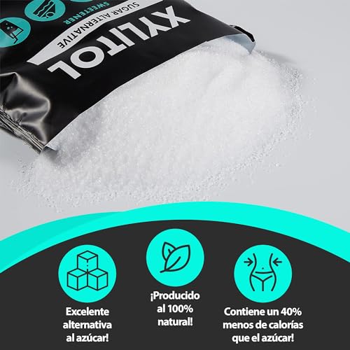 Detalle de Nature Diet Xylitol 1 kg edulcorante natural 🍬