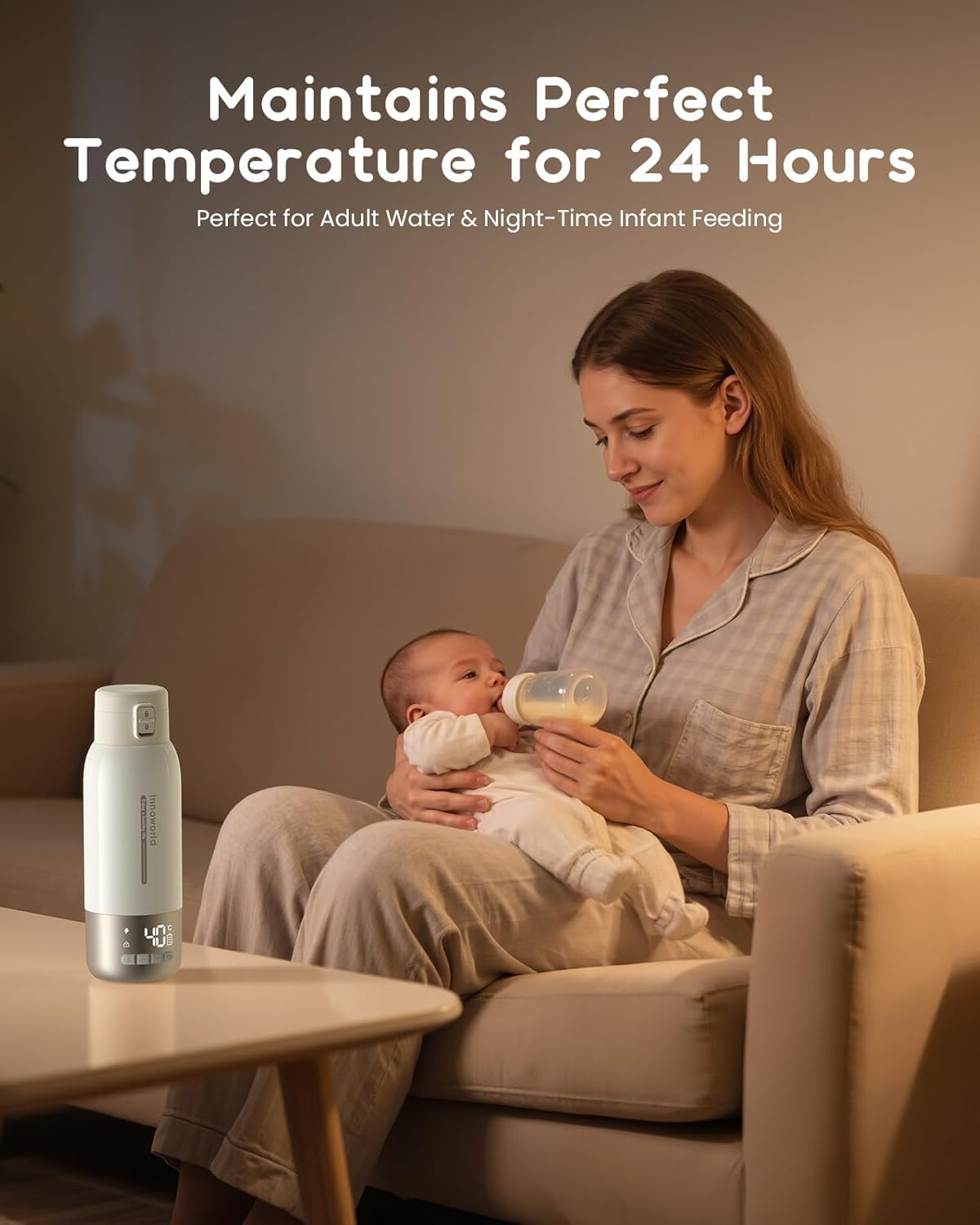Thumbnail 4 de Innoworld Portable Bottle Warmer for Travel (600ml): Quick, on-the-go Milk Warming