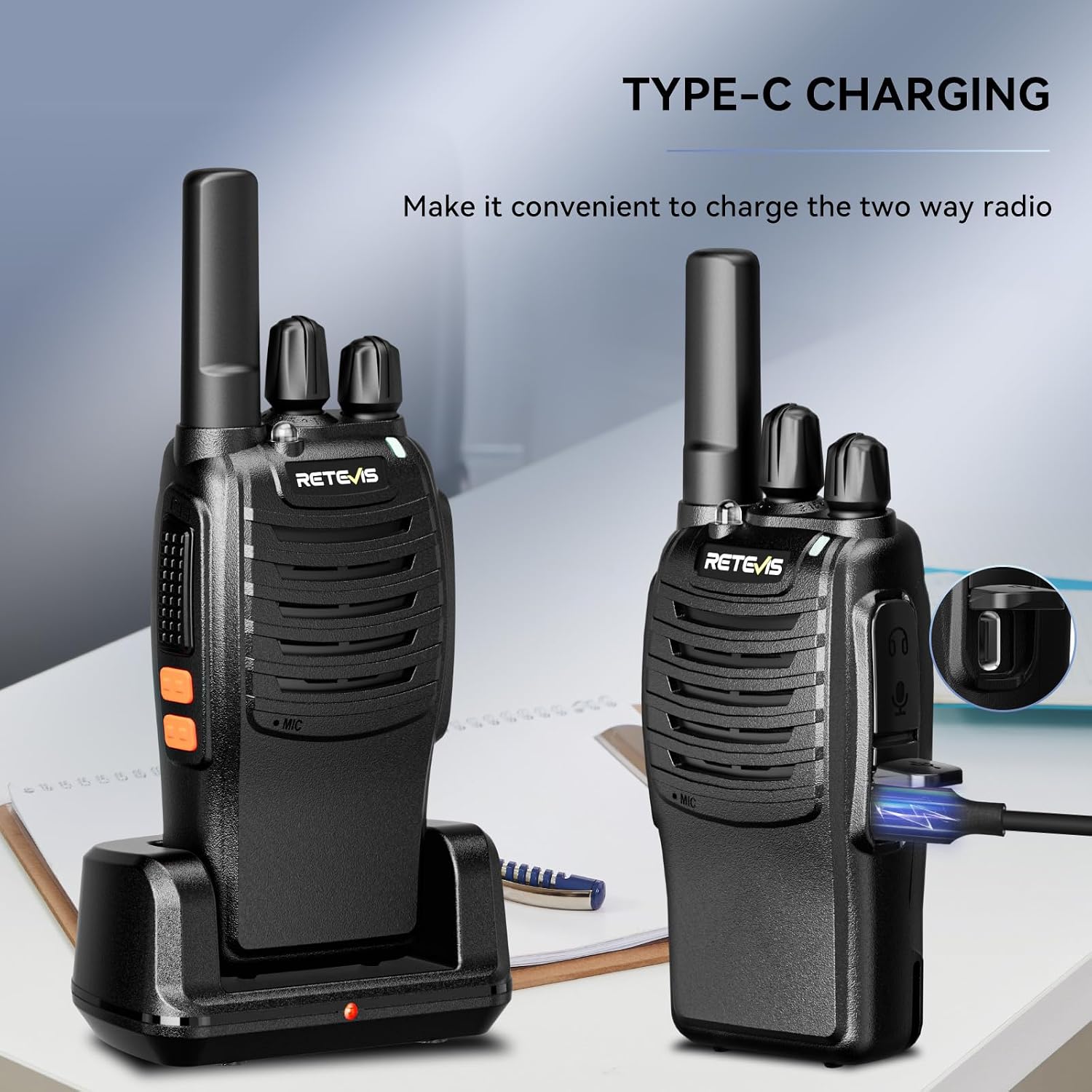 Detalle de Retevis H-777 2 Way Radio 10 Pack