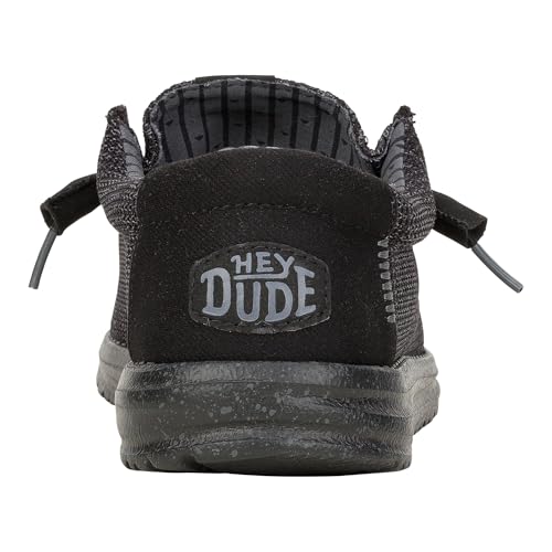 Thumbnail 9 de HEYDUDE Wally Stretch Sox - Mocassino Slip-On Uomo, Black/Black, 44