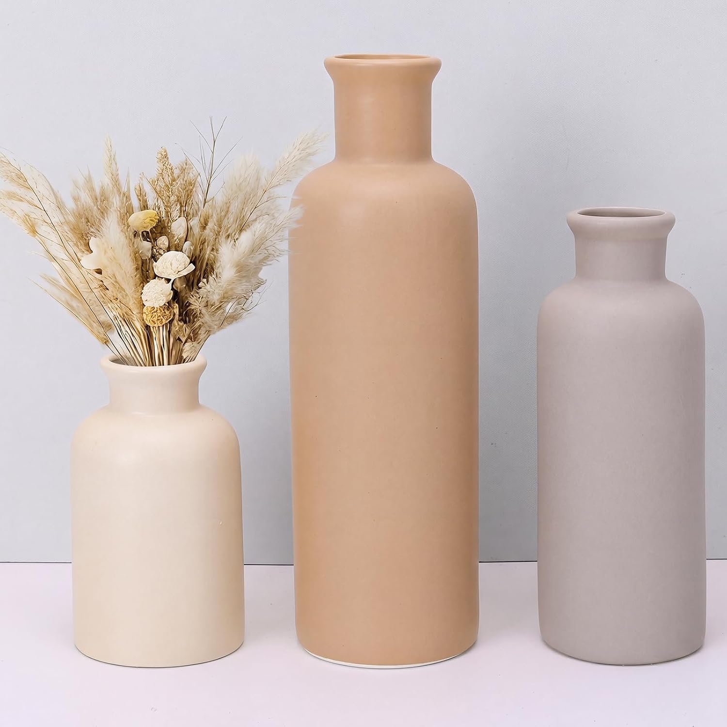 Detalle de Ceramic Vase Set of 3