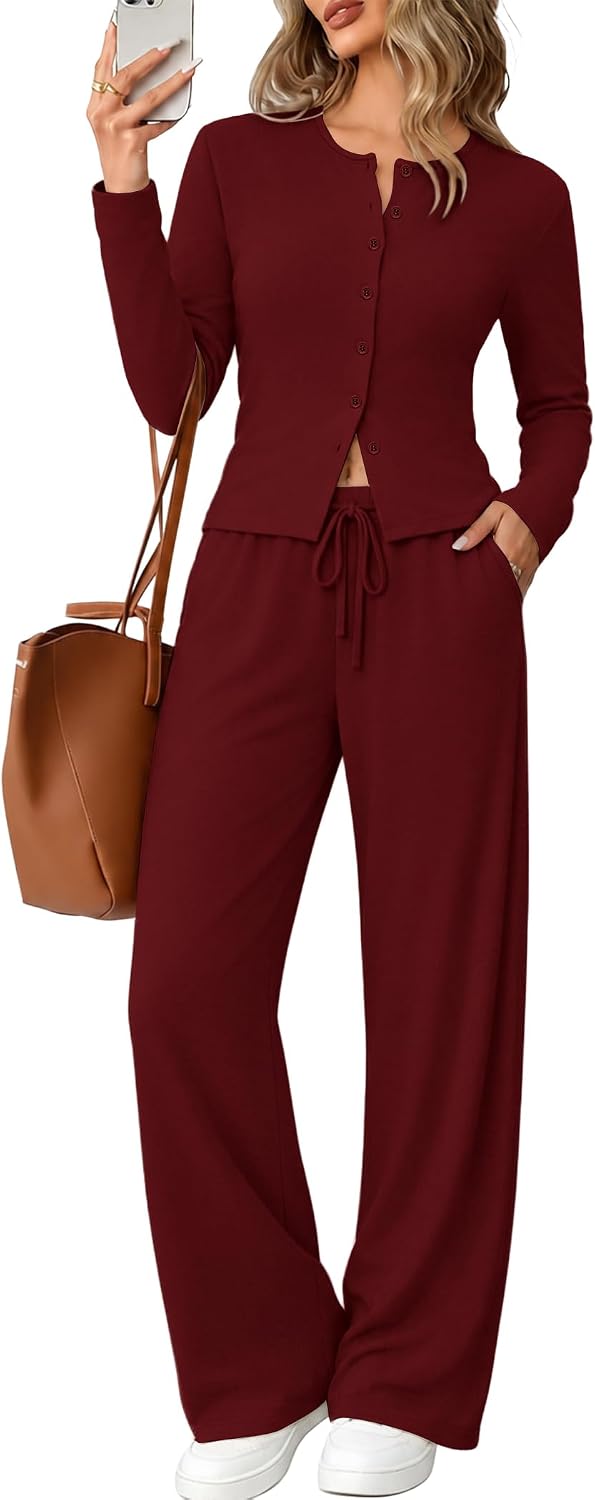 Detalle de Sampeel Women's Two-Piece Lounge Set