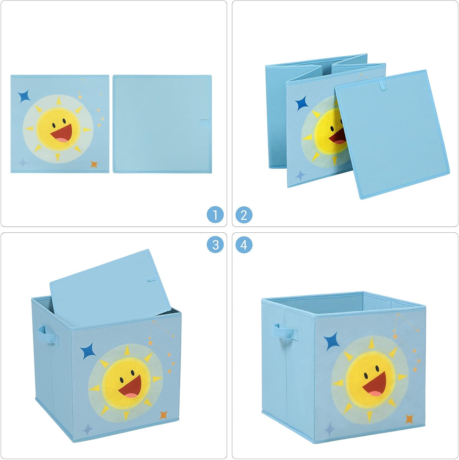 Thumbnail 4 de SONGMICS RFB001Y03 cajas 30x30x30 cm