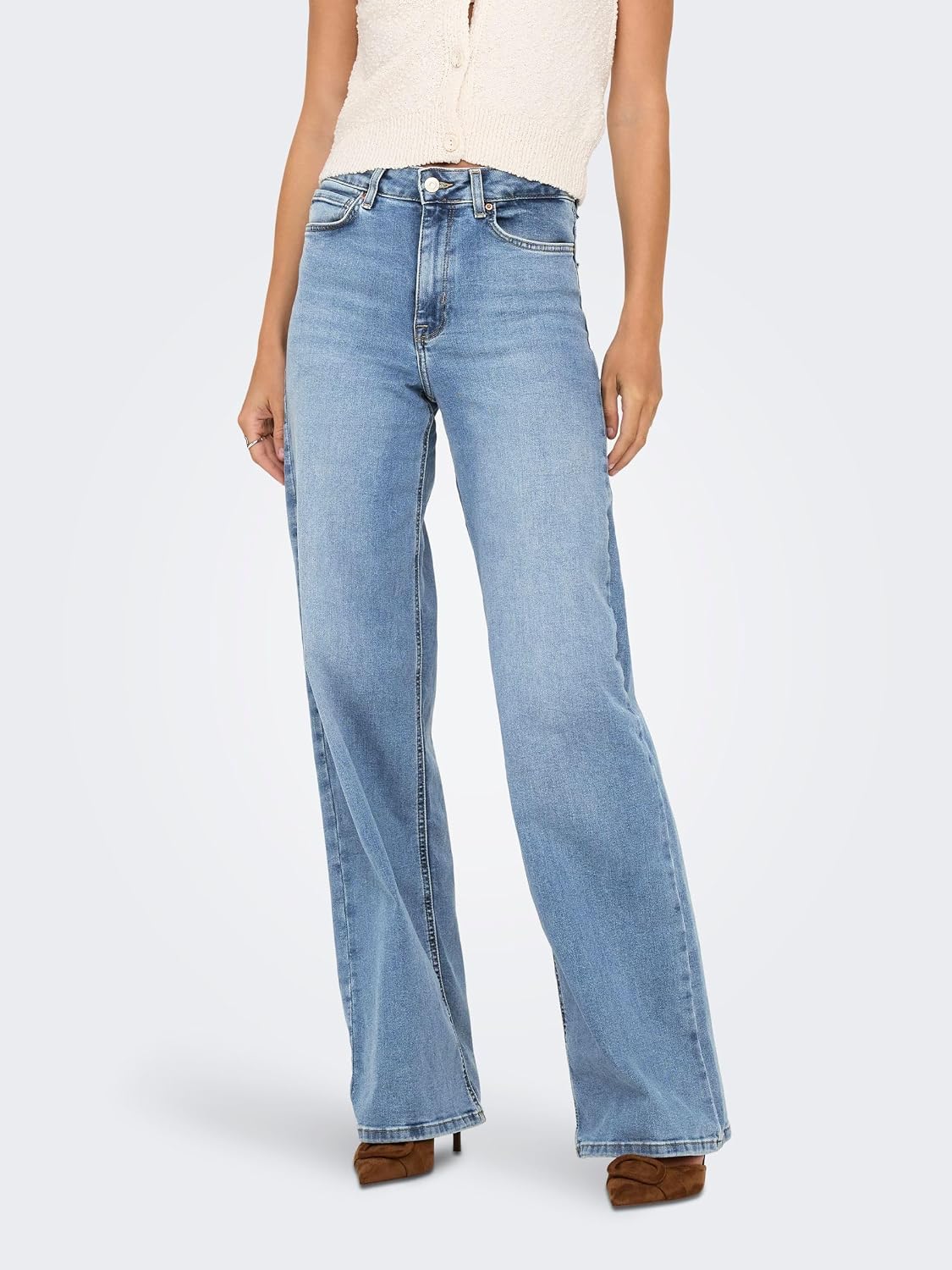 Detalle 2 de ONLY ONLMADISON Wide Fit Jeans