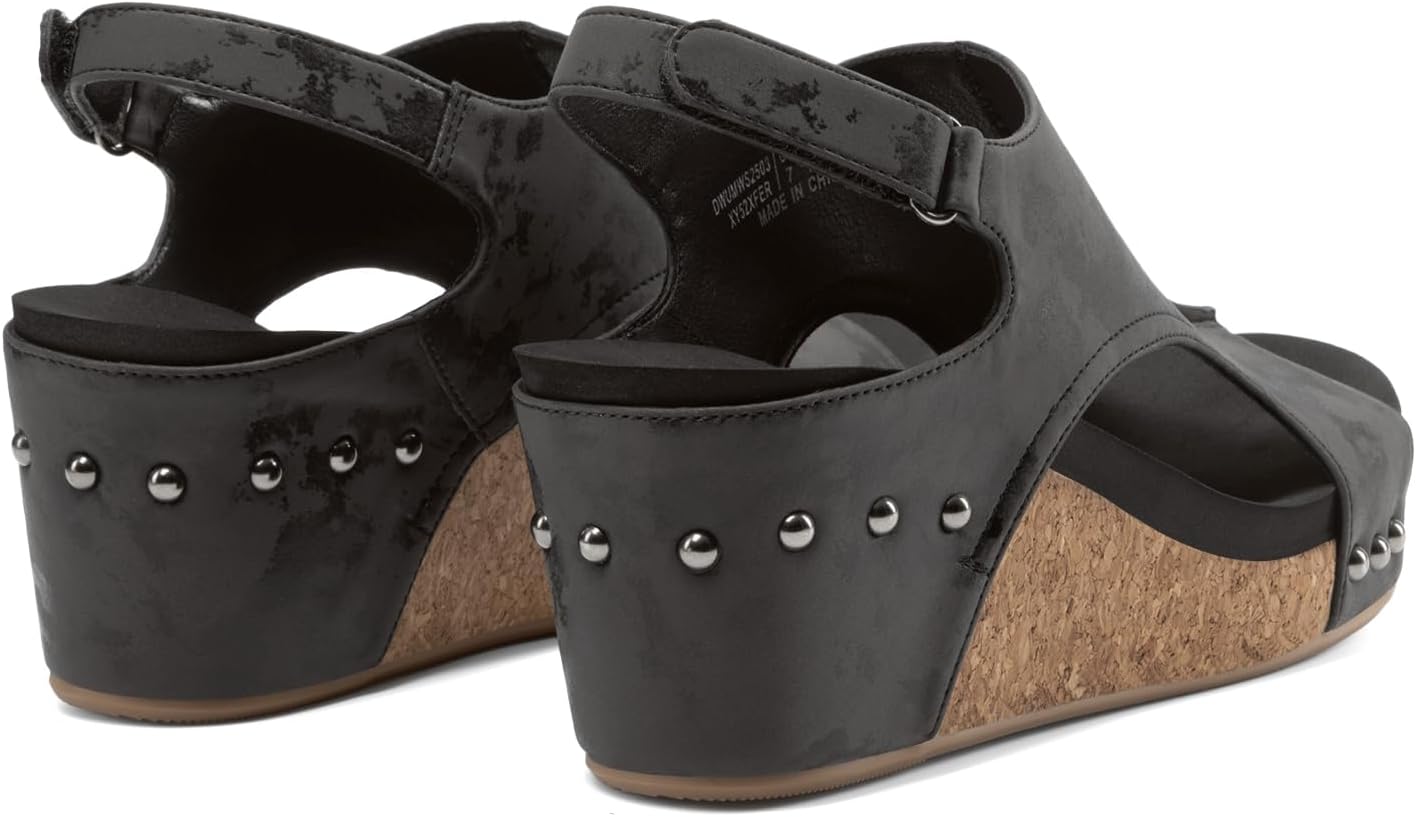 Thumbnail 6 de DREAM PAIRS Women's Platform Wedge Sandals: Comfortable Peep-Toe Cork Sandals for All-Day Summer Wear