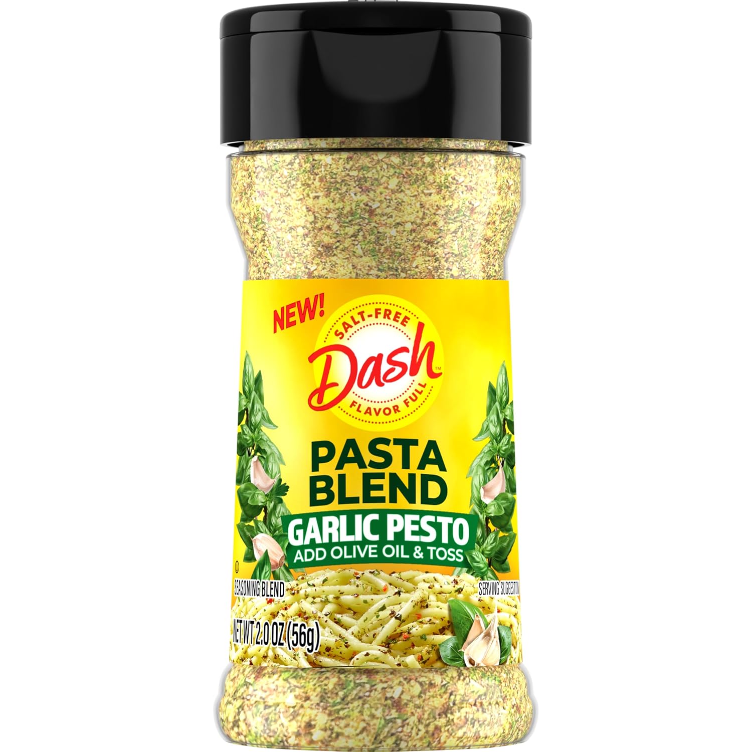 Detalle de Mrs. Dash 1188955 Garlic Pesto Salt-Free Pasta Seasoning, 2 Ounce (Pack of 8)