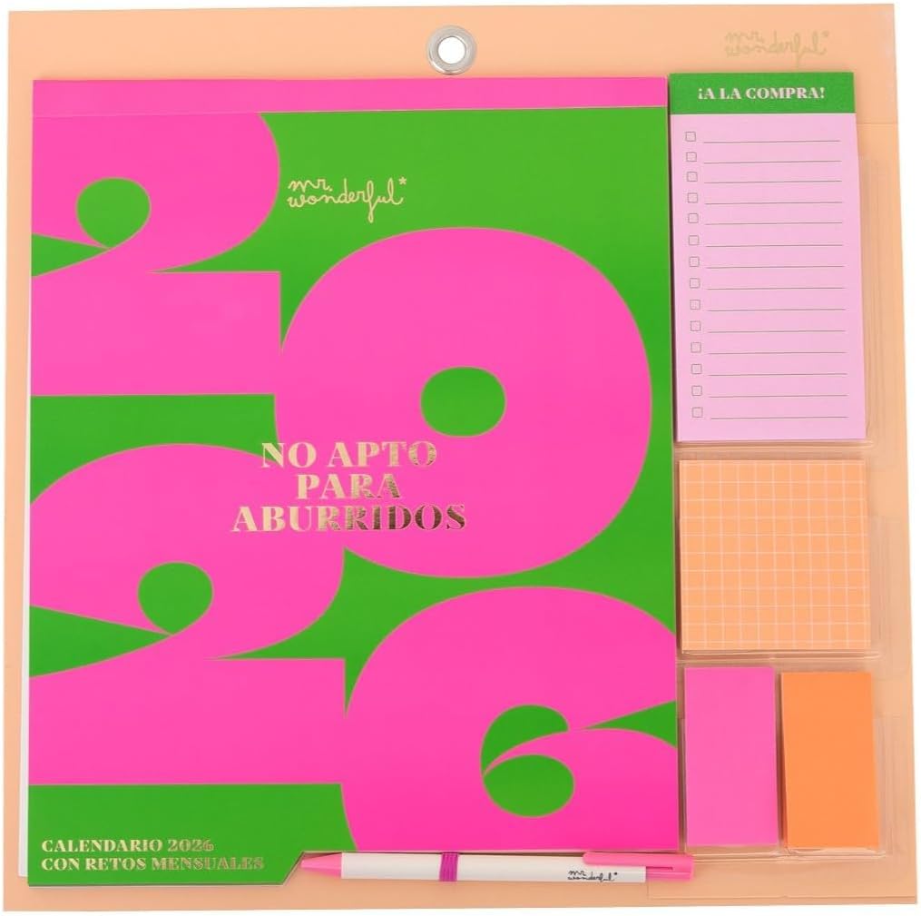 Thumbnail 5 de Mr Wonderful Calendario sobremesa 2026 con retos 📅