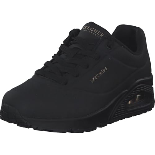 Imagen de Skechers Women's UNO Stand on Air Trainer, Black, 6 UK en OfertitasTOP