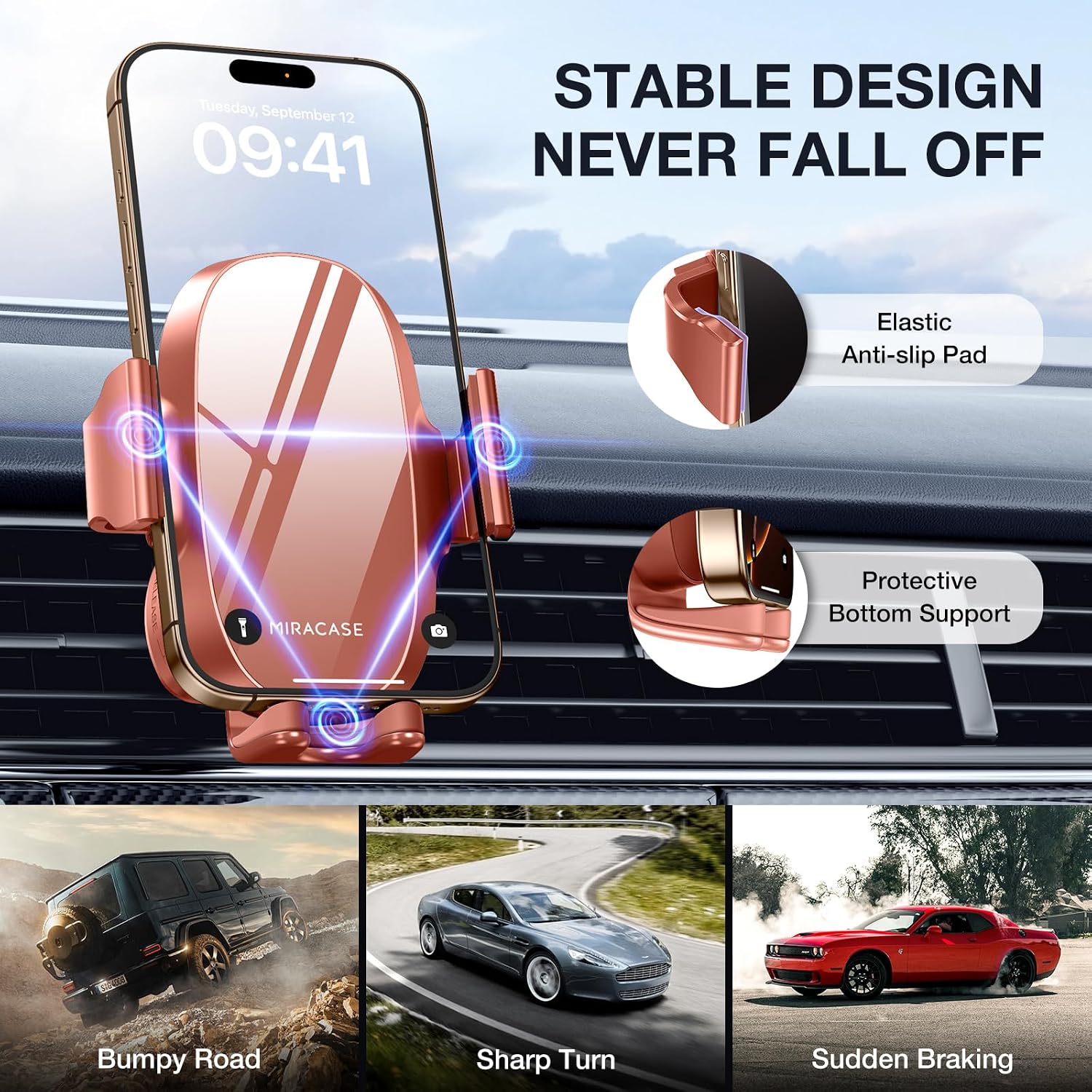 Detalle 2 de Miracase 2nd Generation Car Phone Holder