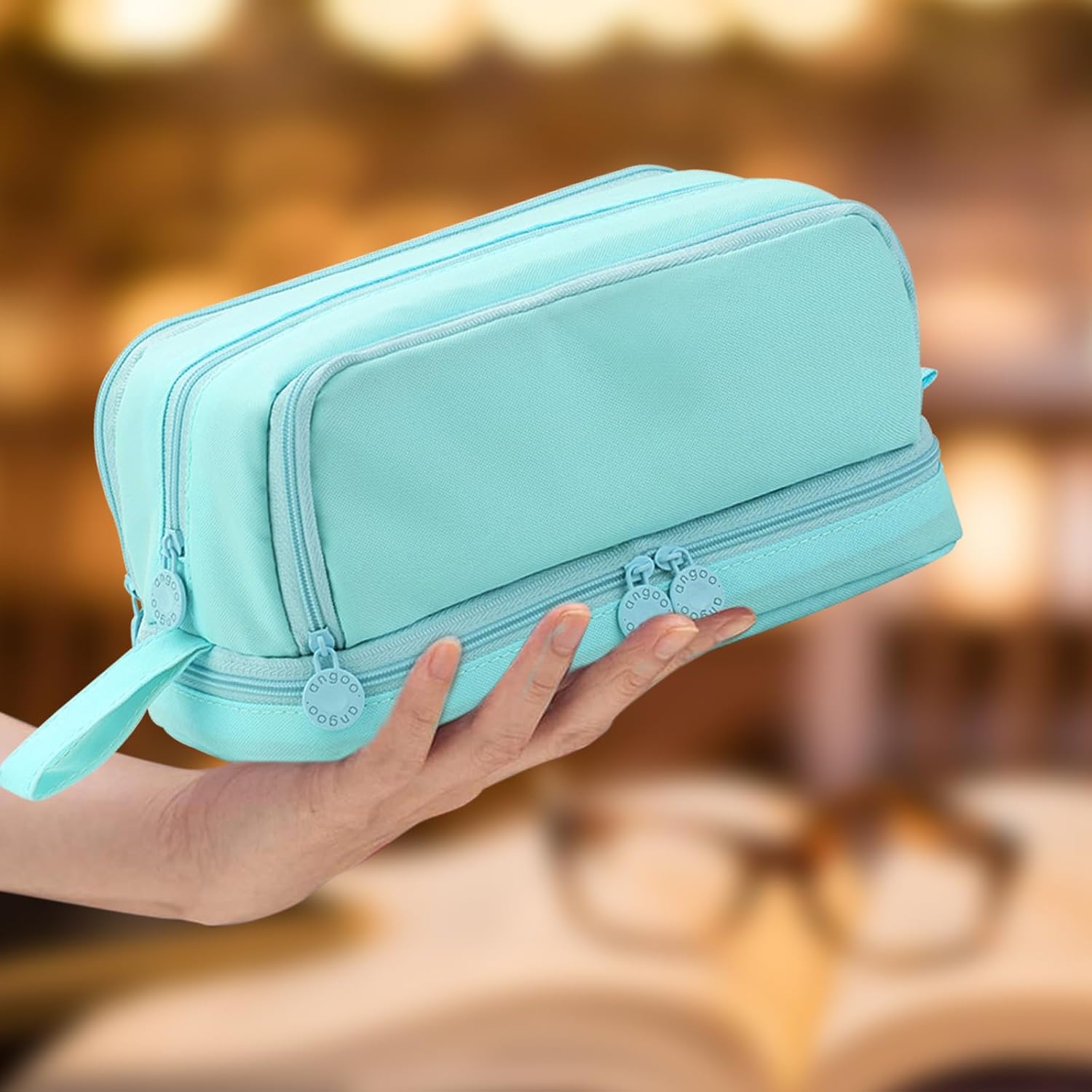 Thumbnail 5 de HuaMuDM 001 etui van nylon met 4 compartimenten en 13 vakken