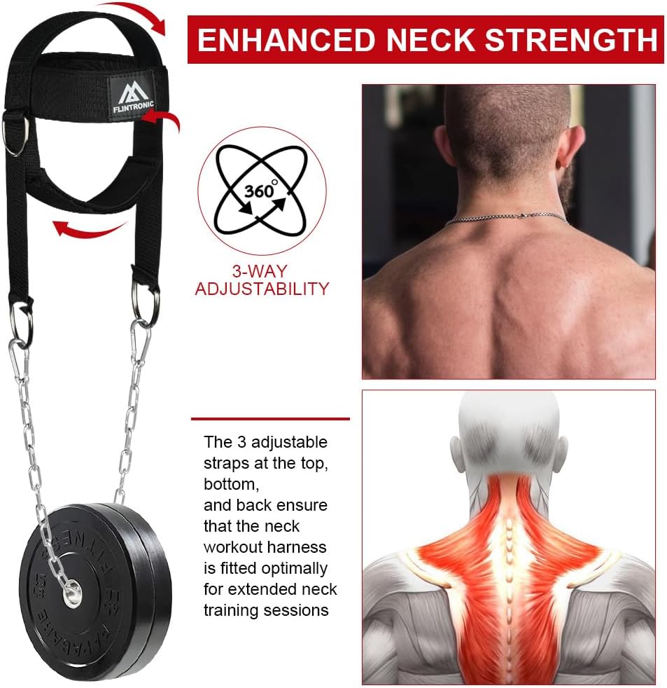 Detalle de flintronic Arnés de Cabeza cuello ajustable