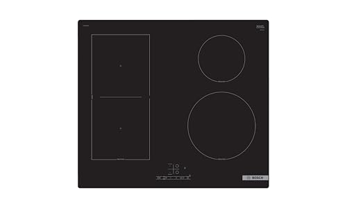 Bosch PWP61RBB5E Serie 4: piano cottura a induzione 60 cm con Combizone