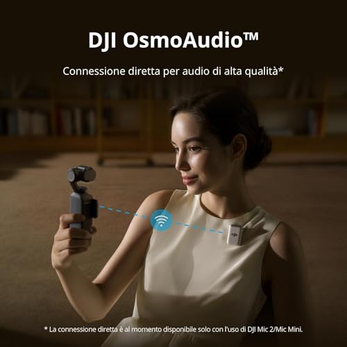 Detalle de DJI Osmo Pocket 3: fotocamera compatta per vlog con sensore 1" e 4K/120fps