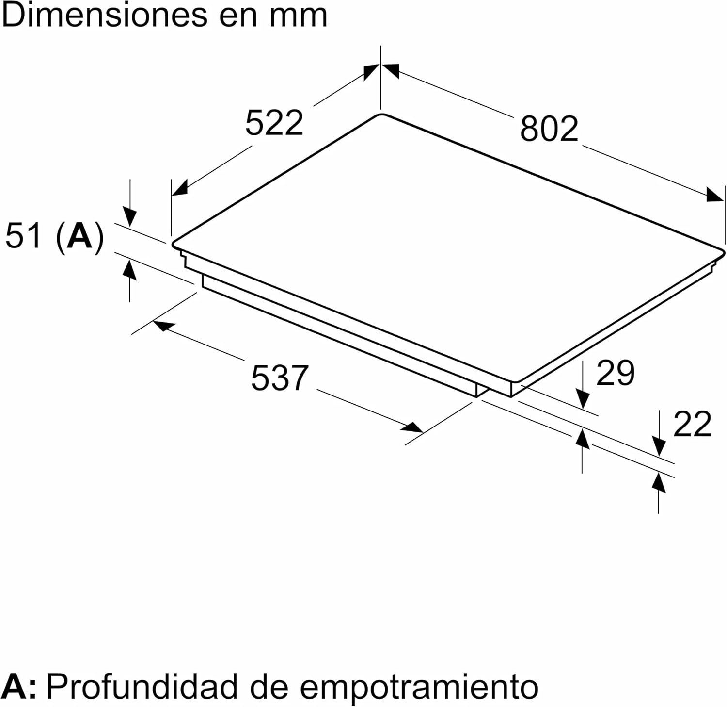 Thumbnail 6 de Balay 3EB985LH Placa de inducción 80 cm, 4 zonas