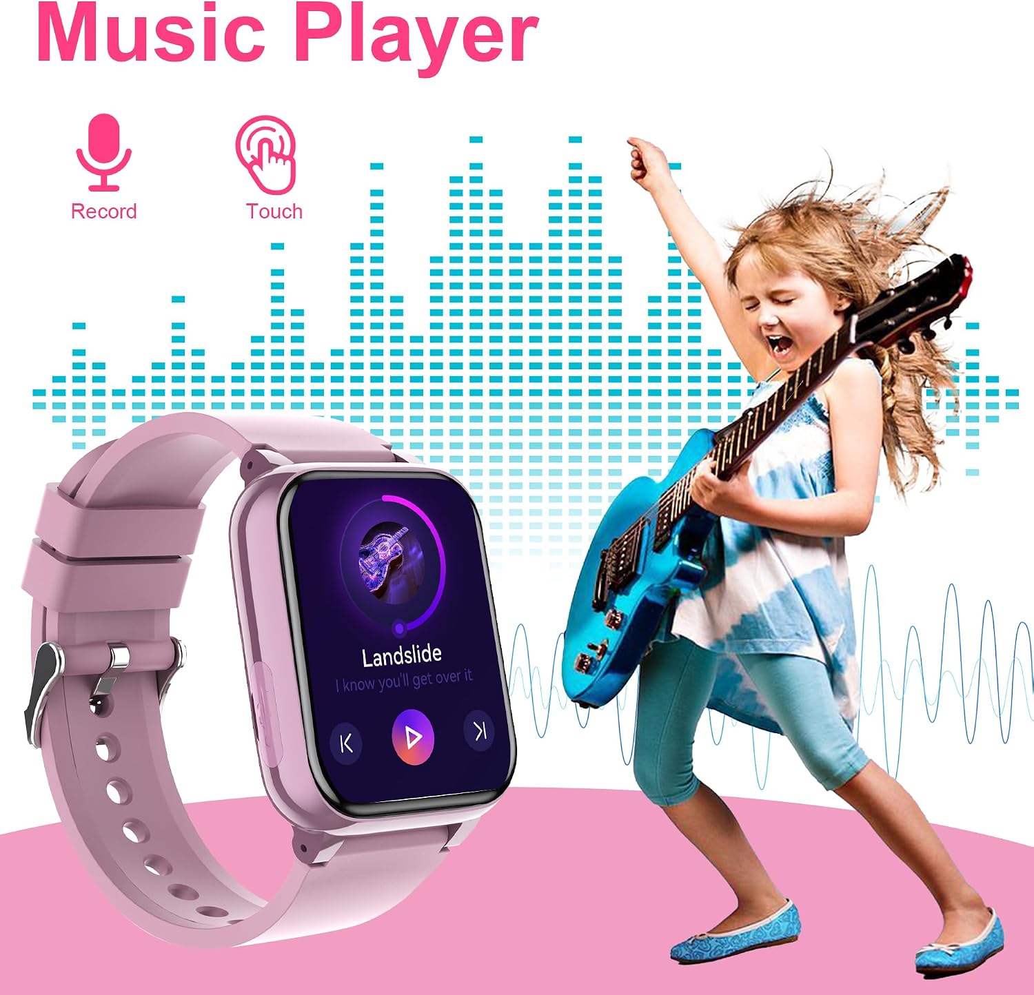 Detalle de Moikmlih Kids Smart Watch with 13 alarms