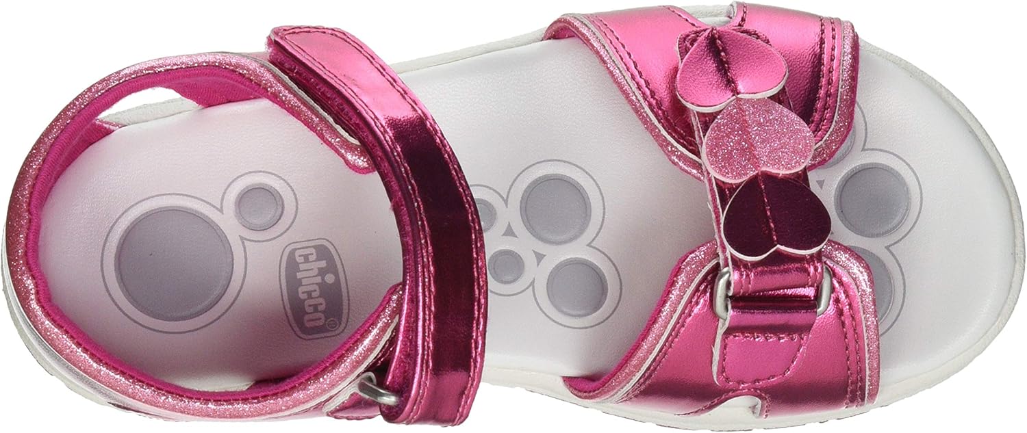 Detalle de Chicco Sandales Fille – fermeture double scratch, confort et légèreté, Designed in Italy
